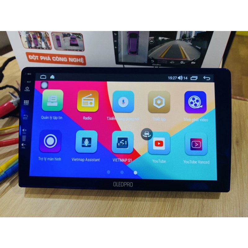 X4S Pro Oled- Màn android liền camera 360 AHD chính hãng tại Đại Việt Auto | BigBuy360 - bigbuy360.vn