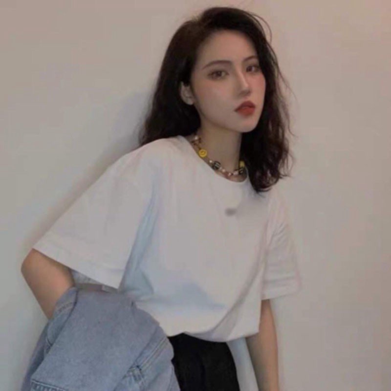 Áo phông cộc tay unisex NKE_ áo phông đôi tay ngắn nam nữ form rộng