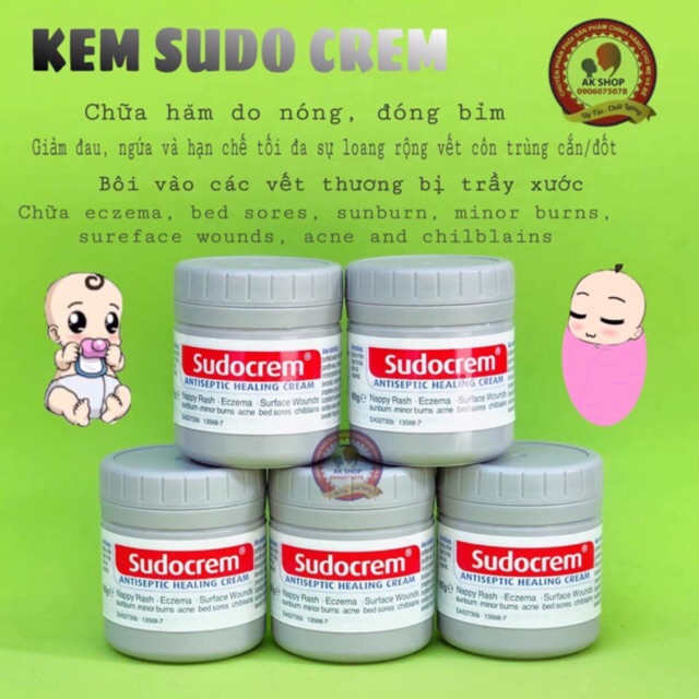 Kem hăm Sudocrem hàng chính hãng Anh