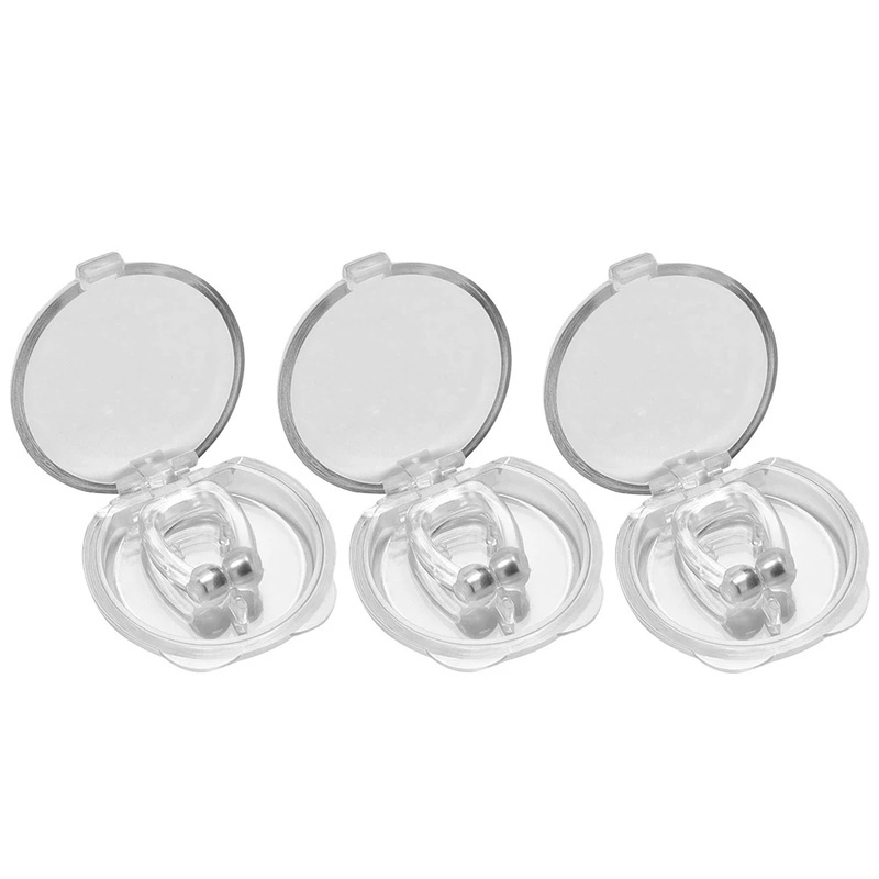 5X Đồ kẹp mũi nam châm chống ngáy khi ngủ dễ thở dành cho nam và nữ