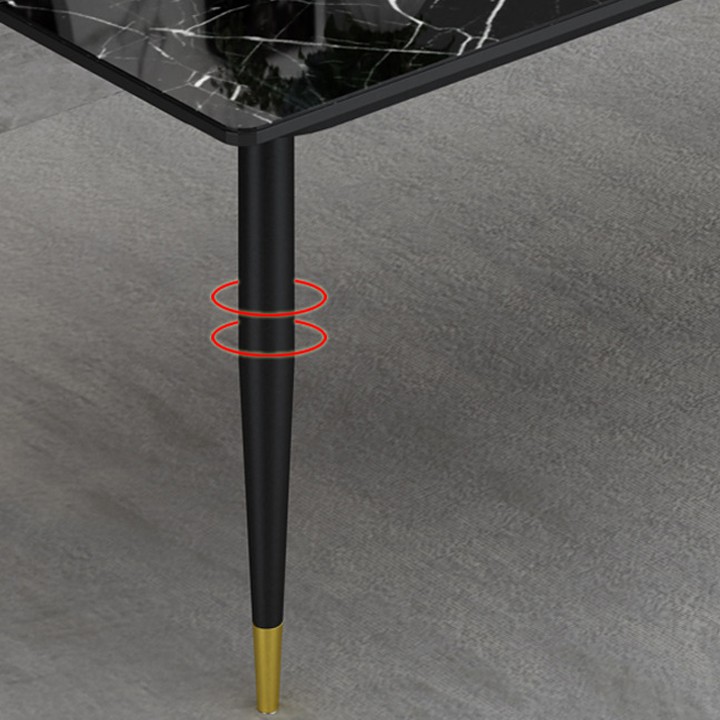 Bàn ăn mặt kính cường lực vân đá , bàn ăn mặt kính đặt từ 4-6 ghế  cao cấp