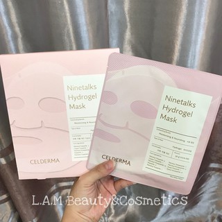 Mặt Nạ Thạch Celderma Ninetalks Hydrogel Màu Hồng