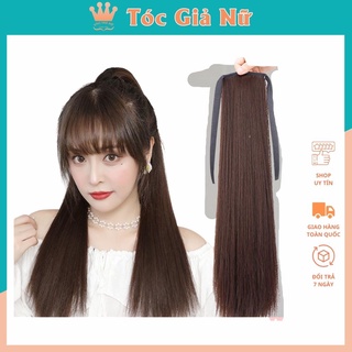 Tóc giả cột / Free ship 99k / Tóc giả cột thẳng 60cm