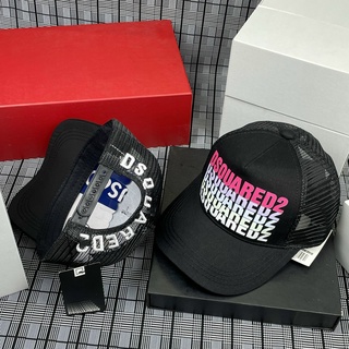 Mũ Lưỡi Trai, nón kết lưới Dsquared2 phối lưới in hồng