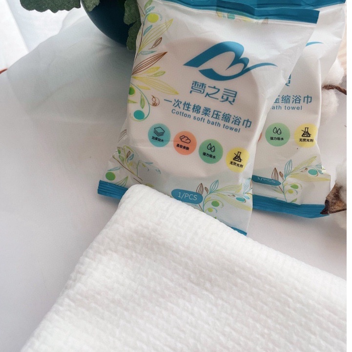 Khăn tắm nén du lịch, khăn spa viên nén