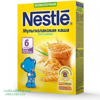 Bột ăn dặm Nestle xách Nga
