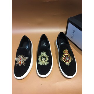 Giày nam GUCCI thêu ,giày công sở ,ảnh thật 100%