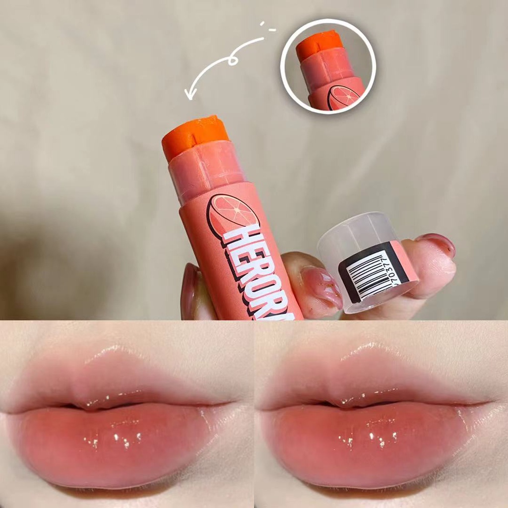 [Hàng mới về] Son dưỡng có màu HERORANGE dưỡng ẩm căng mọng mềm môi
