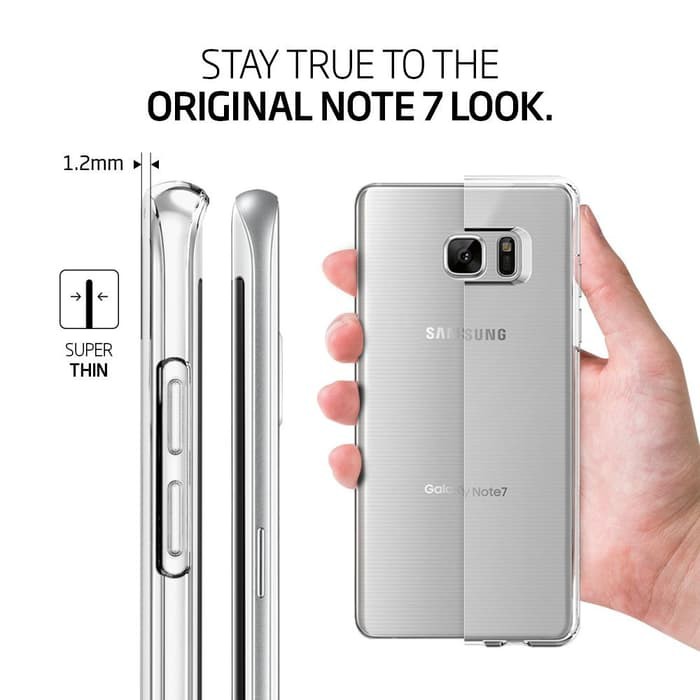 Spigen Ốp Lưng Dẻo Trong Suốt Cho Samsung Galaxy Note Fe / Samsung Galaxy Note 7