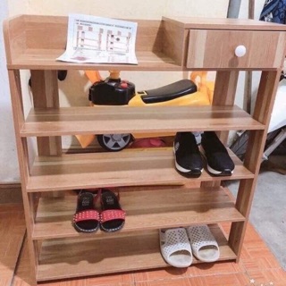 Kệ để giày dép 5 tầng bằng gỗ
