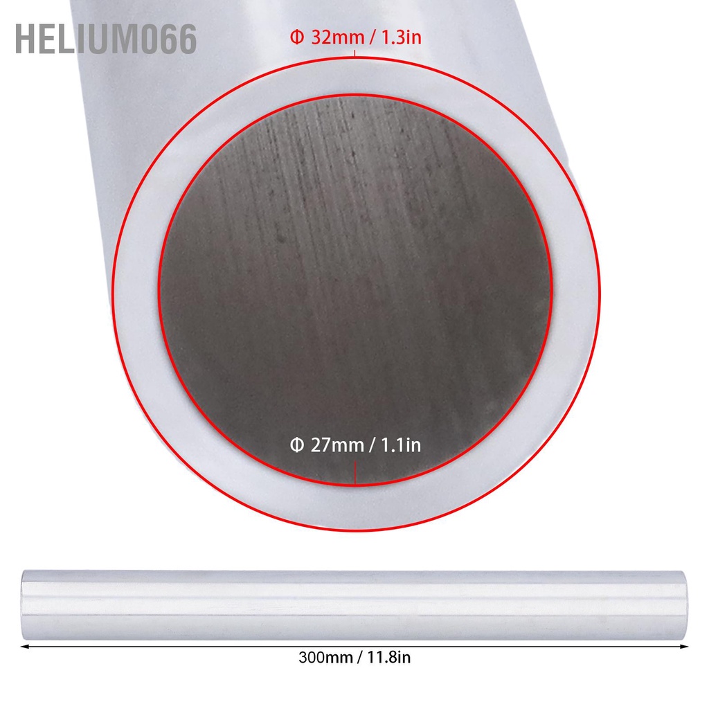 Ống nhôm tròn Thanh rỗng 27mm ID 32mm OD Phụ kiện robot cho cấu trúc 6100‑2732‑0300 H