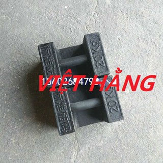 quả cân gang đen  20kg