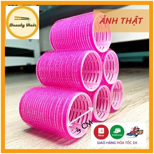 Lô cuốn tóc tự dính nhiều size