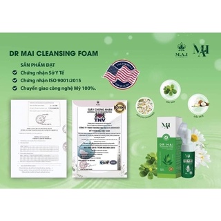 Bọt Rửa Mặt Thảo Mộc Dr Mai
