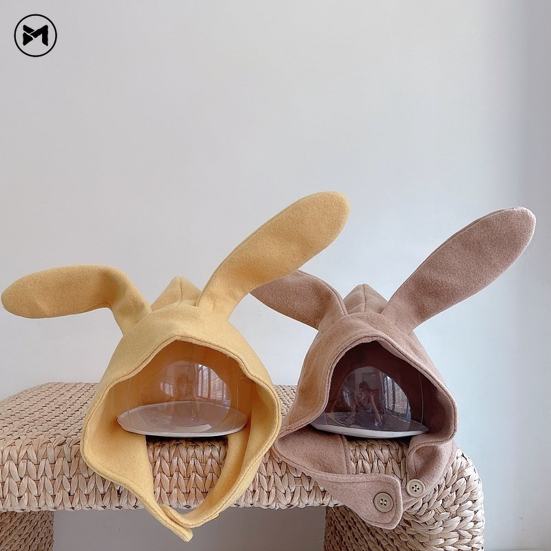 Mũ Tai Thỏ Siêu Dễ Thương Giữ Ấm Cho Bé 1-5 Tuổi