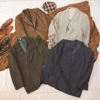 Áo Blazer Nhật 2hand (Secondhand) cao cấp, vintage, lịch lãm