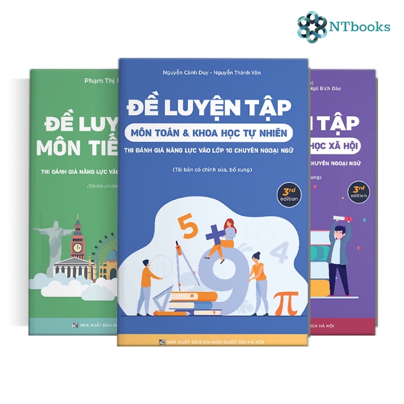 Bộ sách Đề luyện thi vào lớp 10 THPT Chuyên Ngoại Ngữ