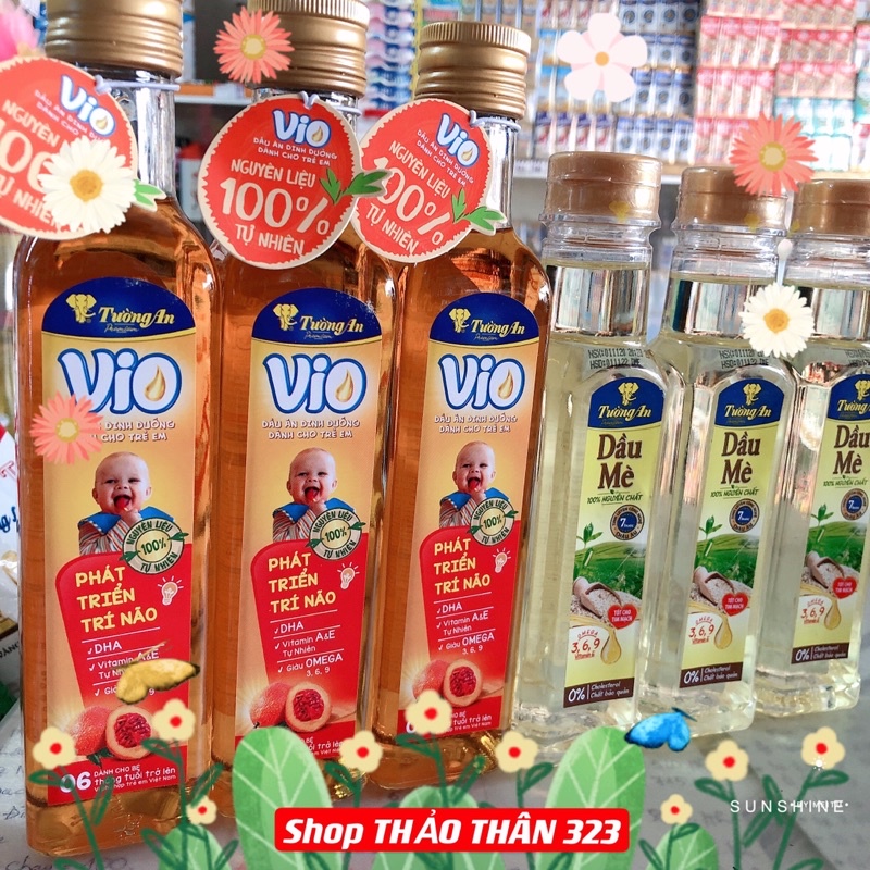 Dầu Ăn Dinh Dưỡng ViO Gấc Tường An 250ml