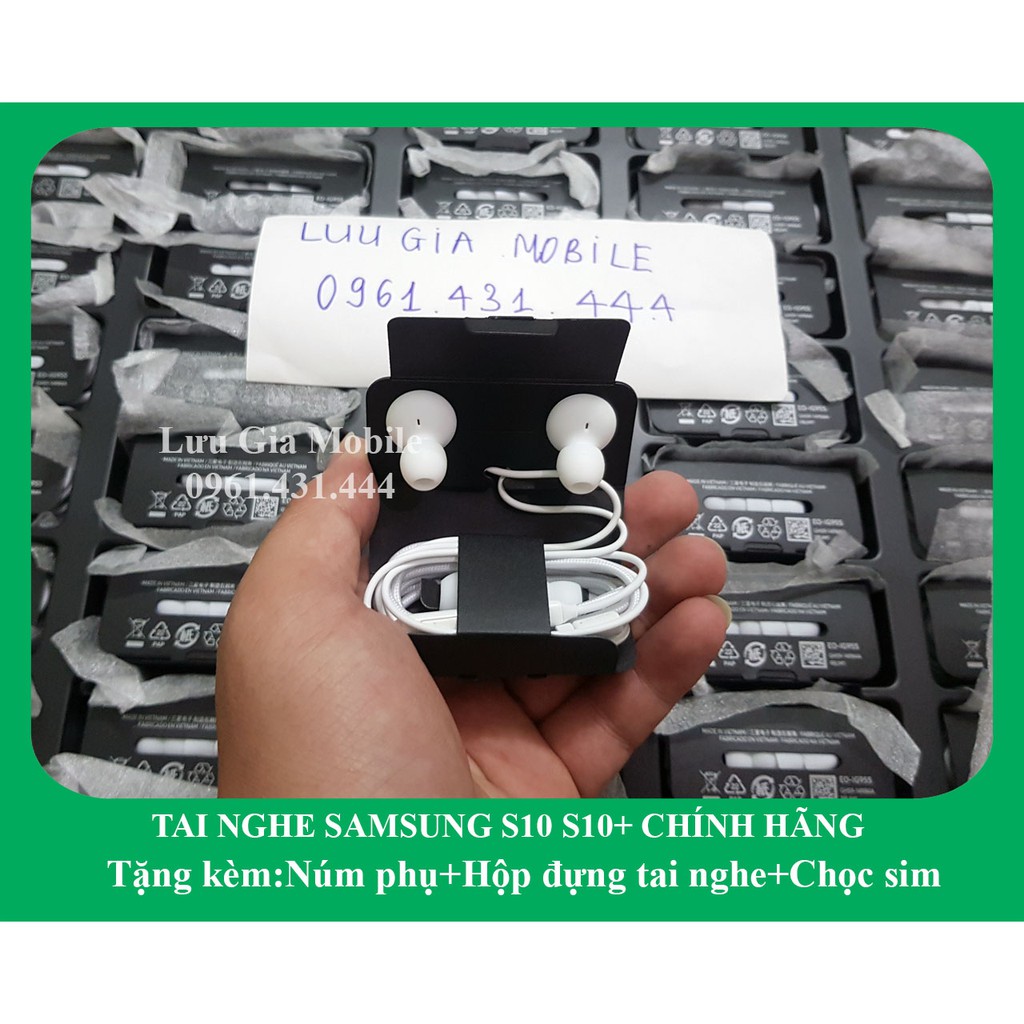 Tai nghe Samsung AKG S10 | AKG S10 Plus Chính Hãng + Hộp Đựng + Chọc Sim | Fake đền 10 lần tiền giá trị sản phẩm (2019)