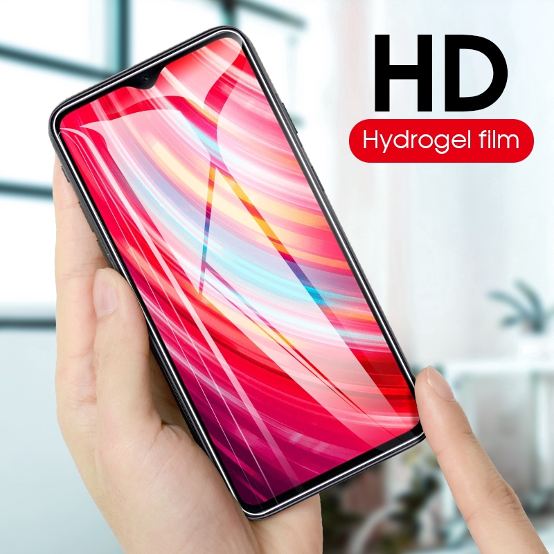 Màng phim HD hydrogel mềm che phủ toàn diện dành cho Xiaomi Redmi Note 8 7 6 Pro Mi 8 9 SE Lite