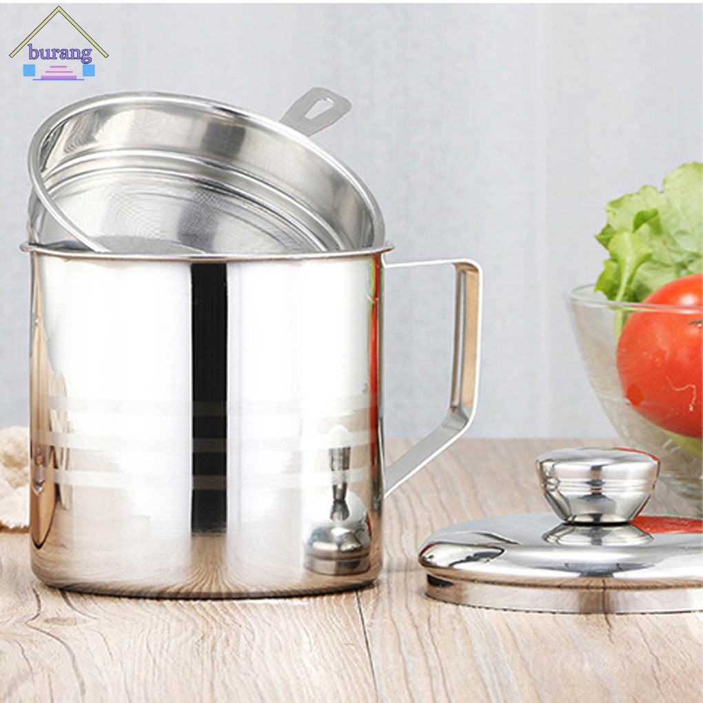 Lọ Đựng Dầu Có Nắp Đậy Dung Tích 1.2l