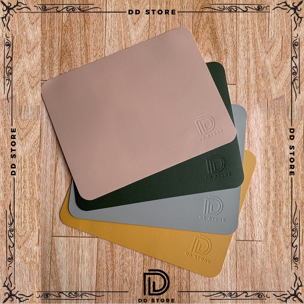 Miếng Lót Chuột Da DDSTORE 2 mặt ( Mouse pad ) 270x210mm