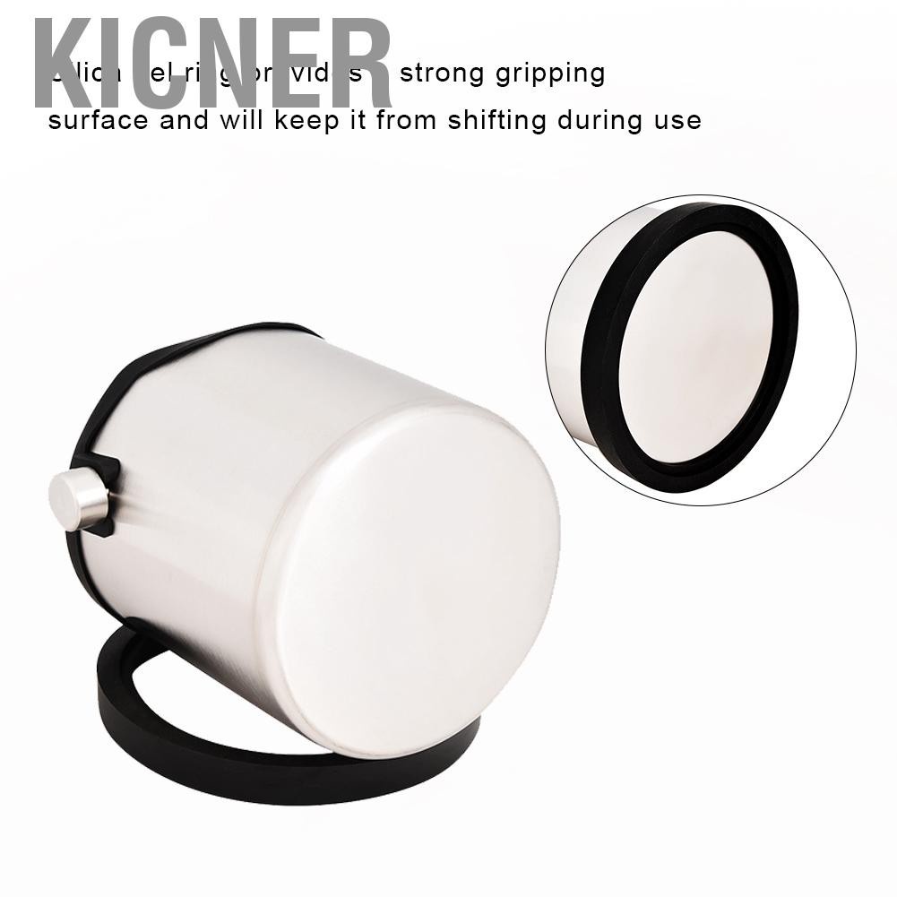 Kicner 1.8L Espresso Knock Box Coffee Grind Dump Bin