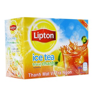 Trà Lipton Ice Tea Hòa Tan Vị Đào (Hộp 16 Gói X 14 G) tặng
