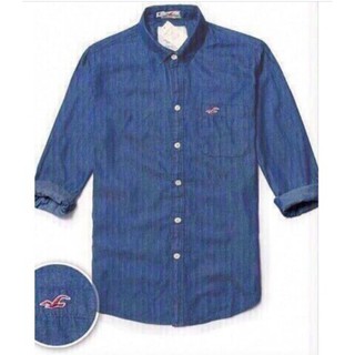 [TRỢ GIÁ] Sơ Mi Jean Nam Hollister Hàng VNXK