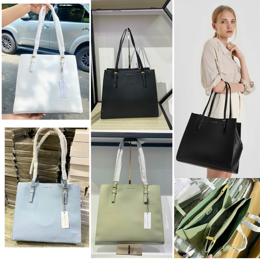 Túi tote CK2-30781392-5 full color size 35cm đủ màu