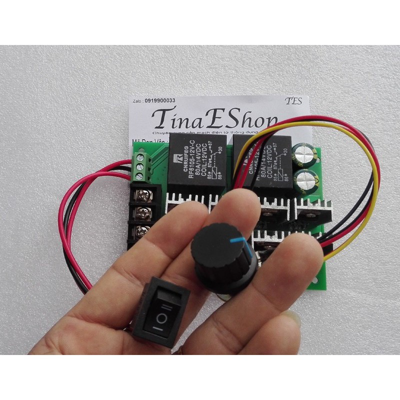 Mạch Điều Khiển Motor có Đảo Chiều 40A .   10-50V  _M710