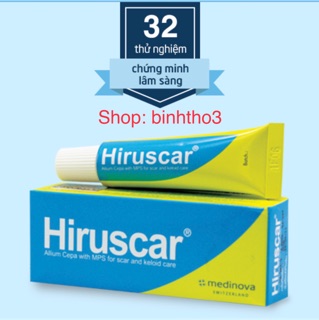 HIRUSCAR Gel hỗ trợ mờ sẹo