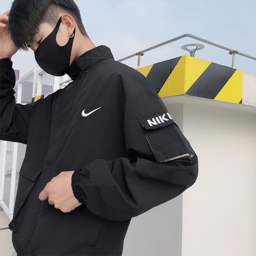 Nike Áo Khoác Thể Thao Chống Gió Thời Trang Cho Nam Nữ