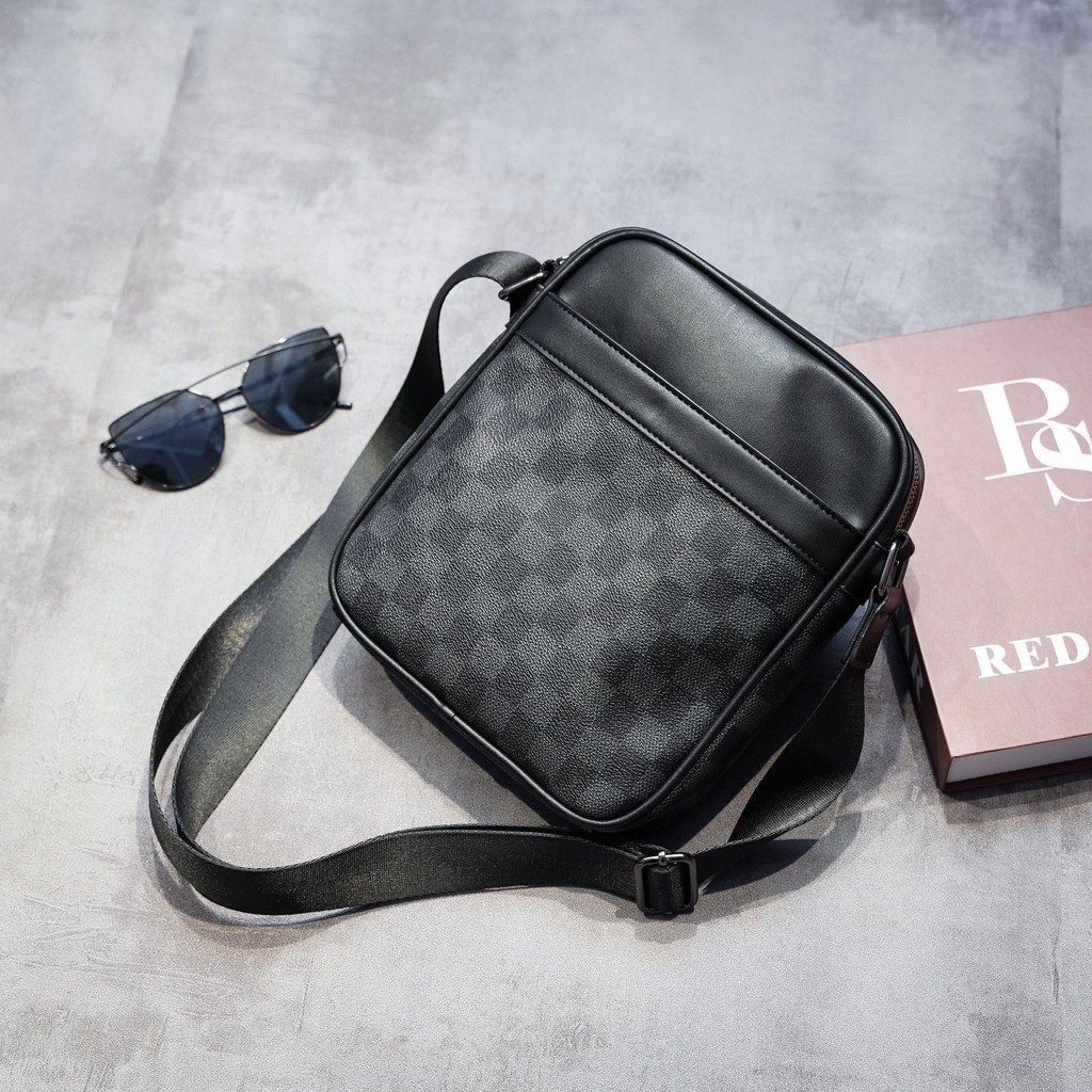 Túi Nam Nữ Đeo Chéo Đựng Vừa Ipad Túi Nam Đi Học Sinh Viên Ưa Dùng Dáng Thời Trang Tiện Lợi Túi Xách Nam Túi Da | BigBuy360 - bigbuy360.vn