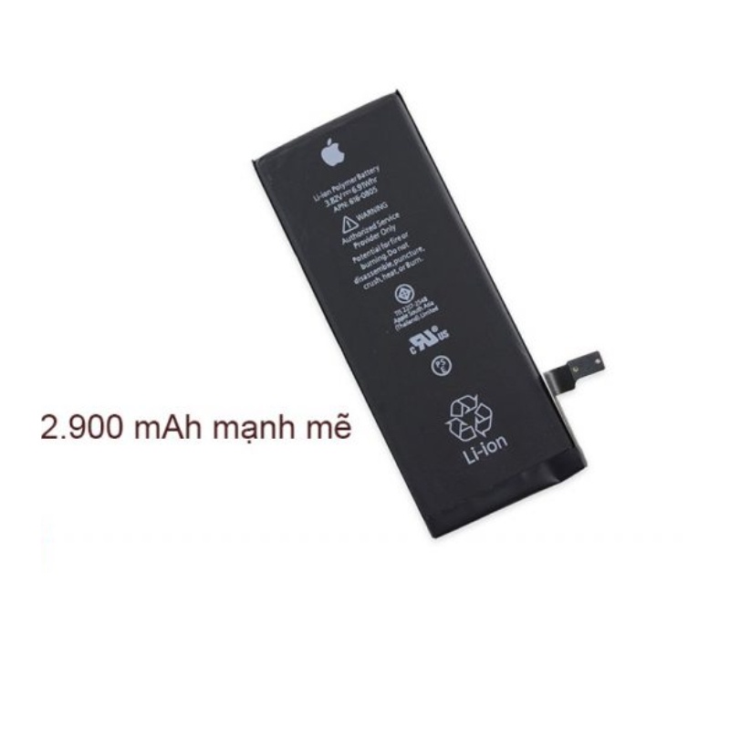 Pin điện thoại các òng 5/5S, 6/6S/6P/6SP,7/7P,8/8P,X dùng thay thế pin bị hỏng tặng kèm bộ sửa 8 in 1 - bảo hành 3 tháng
