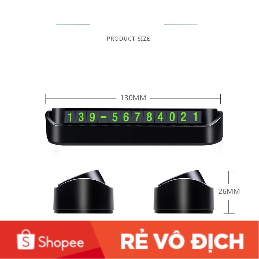 Bảng số điện thoại ô tô- bảng ghi sđt gắn taplo khi đỗ xe