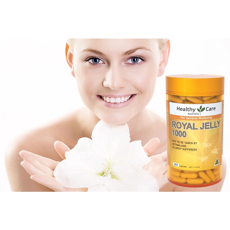 Sữa Ong Chúa Healthy Care Royal Jelly 1000mg 365 Viên