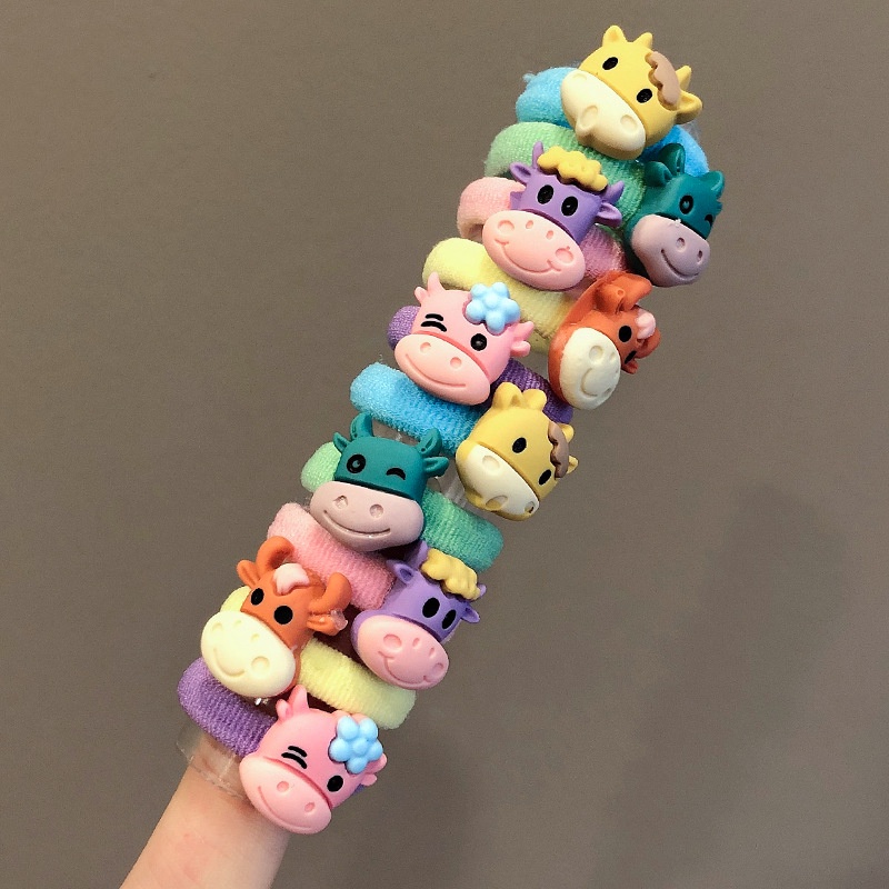 Dây Cột Tóc Hoạt Hình Dễ Thương Cho Bé Gái