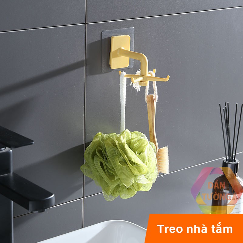 Móc treo muôi vá dán tường nhà bếp đa năng MDT _MXT MÓC XOAY TRÒN