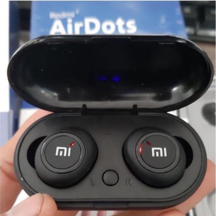 Tai nghe bluetooth không dây Xiaomi - Redmi Airdots Đen - Bluetooth 5.0 | BigBuy360 - bigbuy360.vn