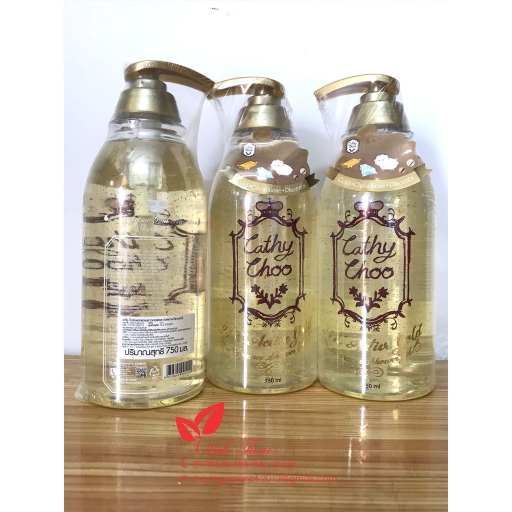 Sữa Tắm Trắng Da Cathy Choo 750ml