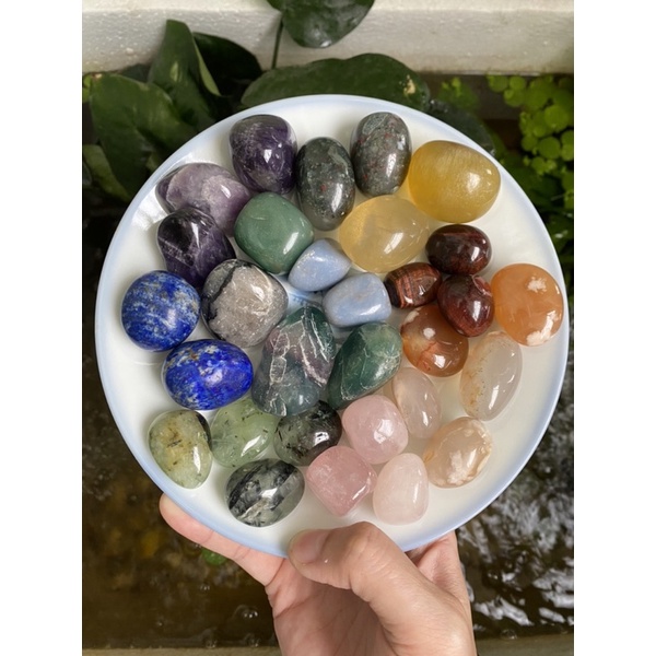 Đá viên tự nhiên sưu tầm mài bóng  - Natural Tumbled Stone