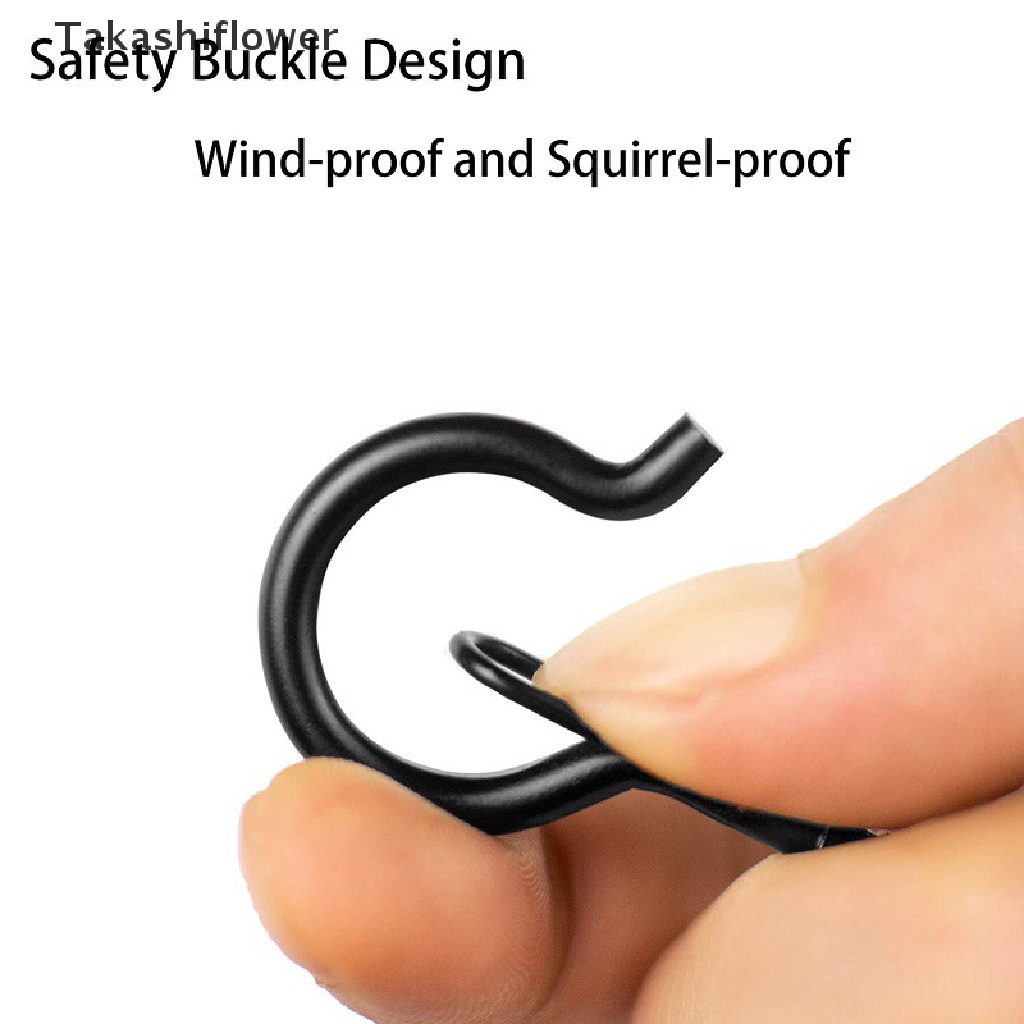 Set 5 Móc Treo Chậu Hoa Bằng Thép Không Gỉ Chất Lượng Cao