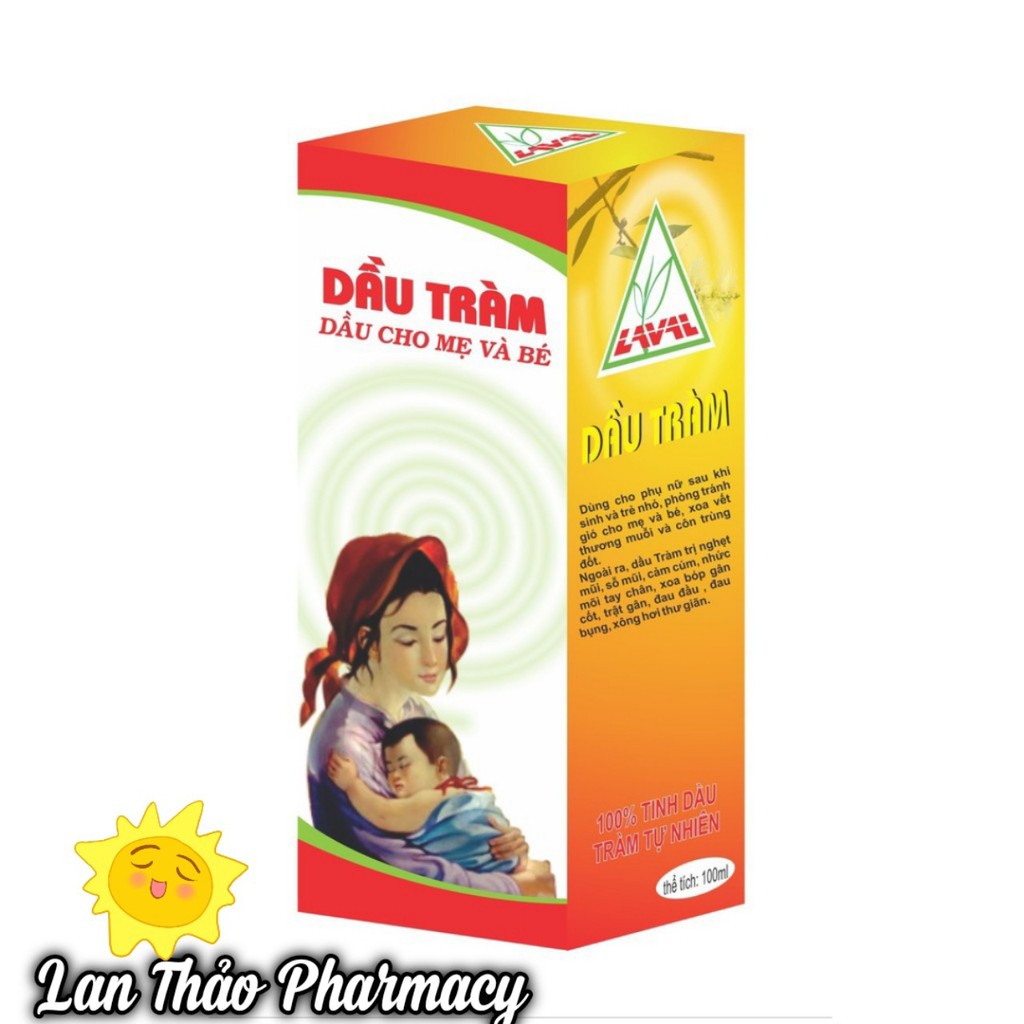 DẦU TRÀM LAVAL 100ml CHÍNH HÃNG AN TOÀN CHO BÉ GIÁ TỐT