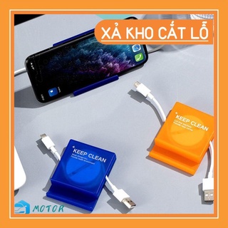 Hoang_kinh1813 set 2 hộp đựng dây cáp sạc usb đa năng có thể xoay được