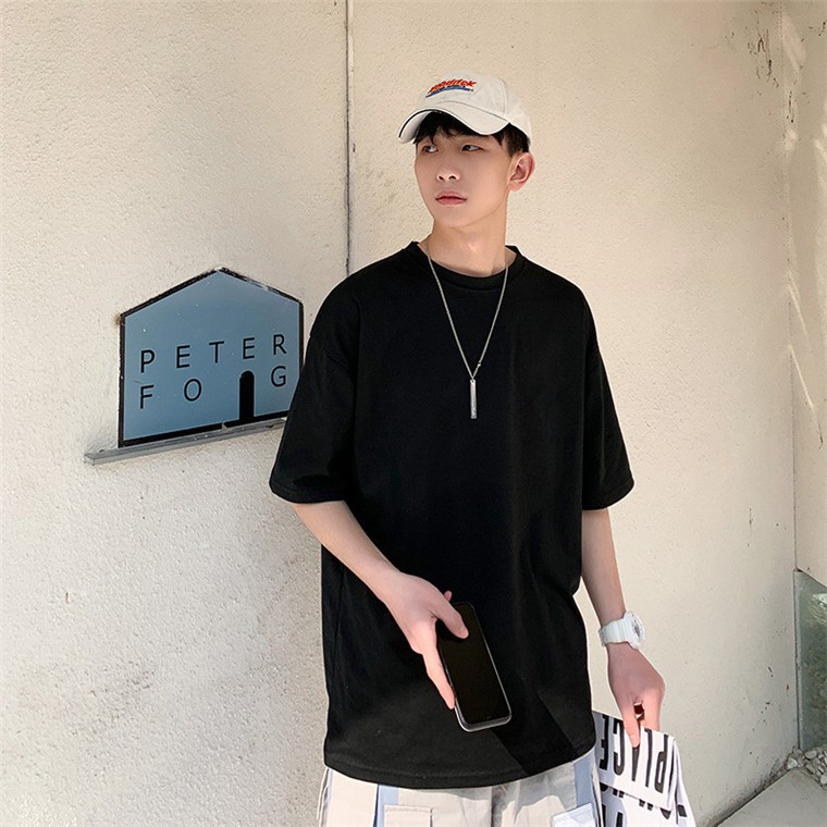Áo thun nam TILAA FASHION tay lỡ phông form rộng oversize nhiều màu cotton dáng xuông AT05
