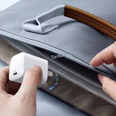 Củ Sạc Anker 313 , 1 cổng C Công Suất 30w A2639 GaN , Sạc Nhanh PD IQ3 PPS