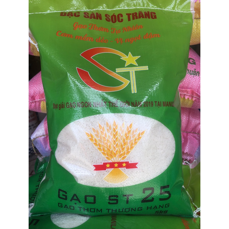 Gạo ST25 đặc sản Sóc Trăng Gạo ngon nhất thế giới