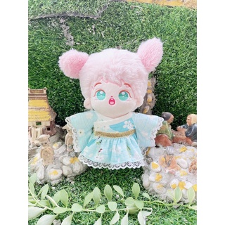 Outfit Doll đầm kimono(20cm,20cm body ú)