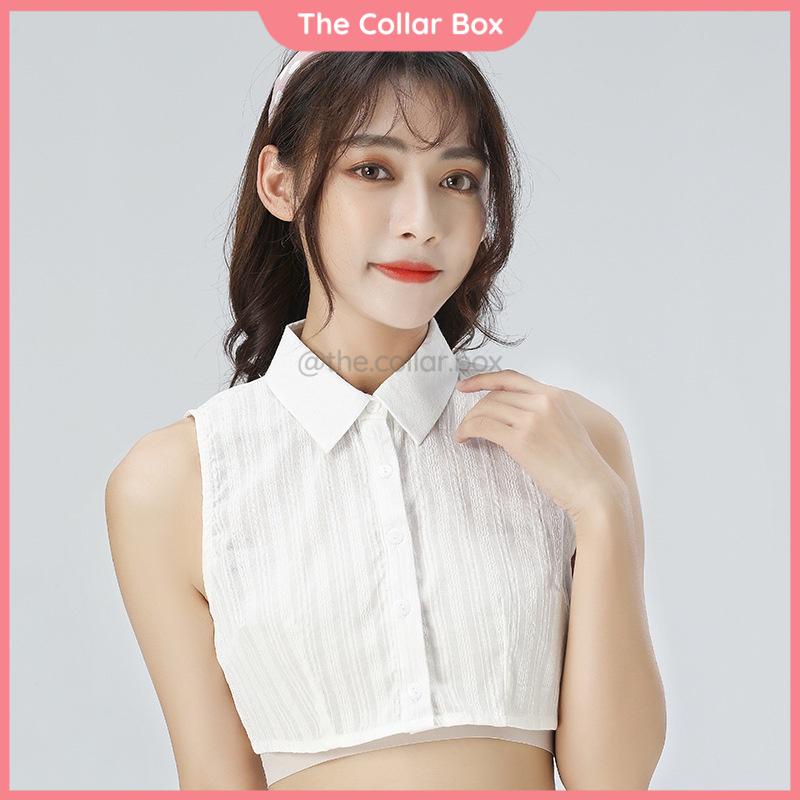 Áo croptop gọn nhẹ mặc trong áo len áo vest công sở đơn giản mùa thu đông - Mã AO93